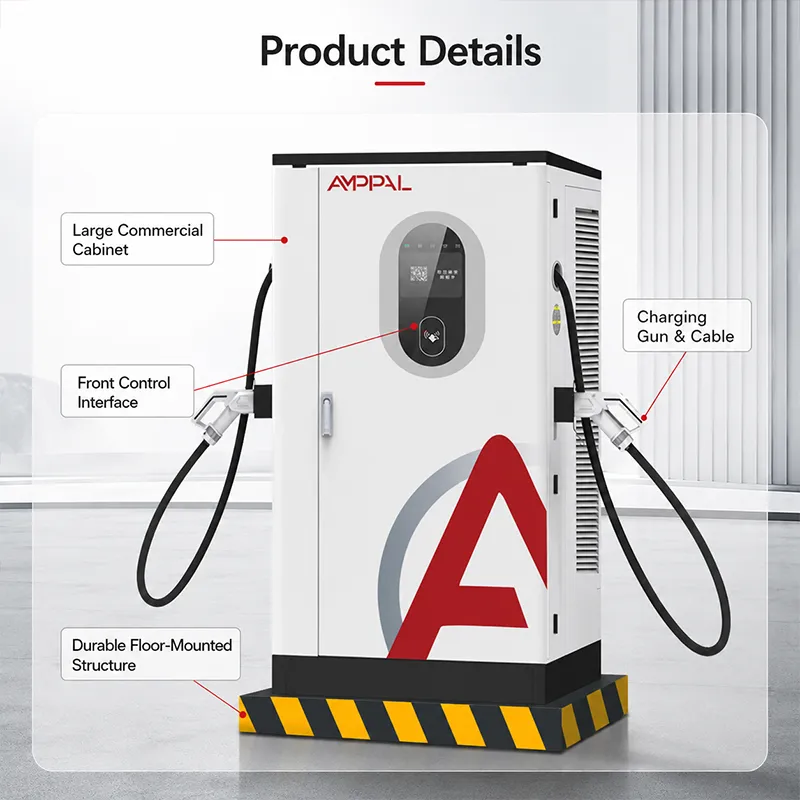 320kW High-Power DC Ultra-Fast EV Charger for Electric Bus Charging